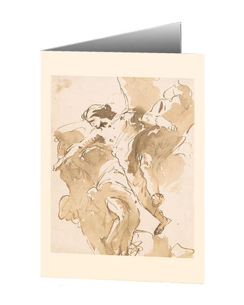 Three Angels in Flight Notecard