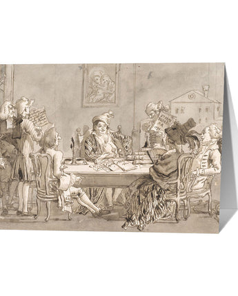 Visit to a Lawyer Notecard